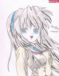 Tomoyo sakagami from clannad