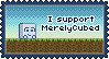 I Support MerelyCubed by Kyramy