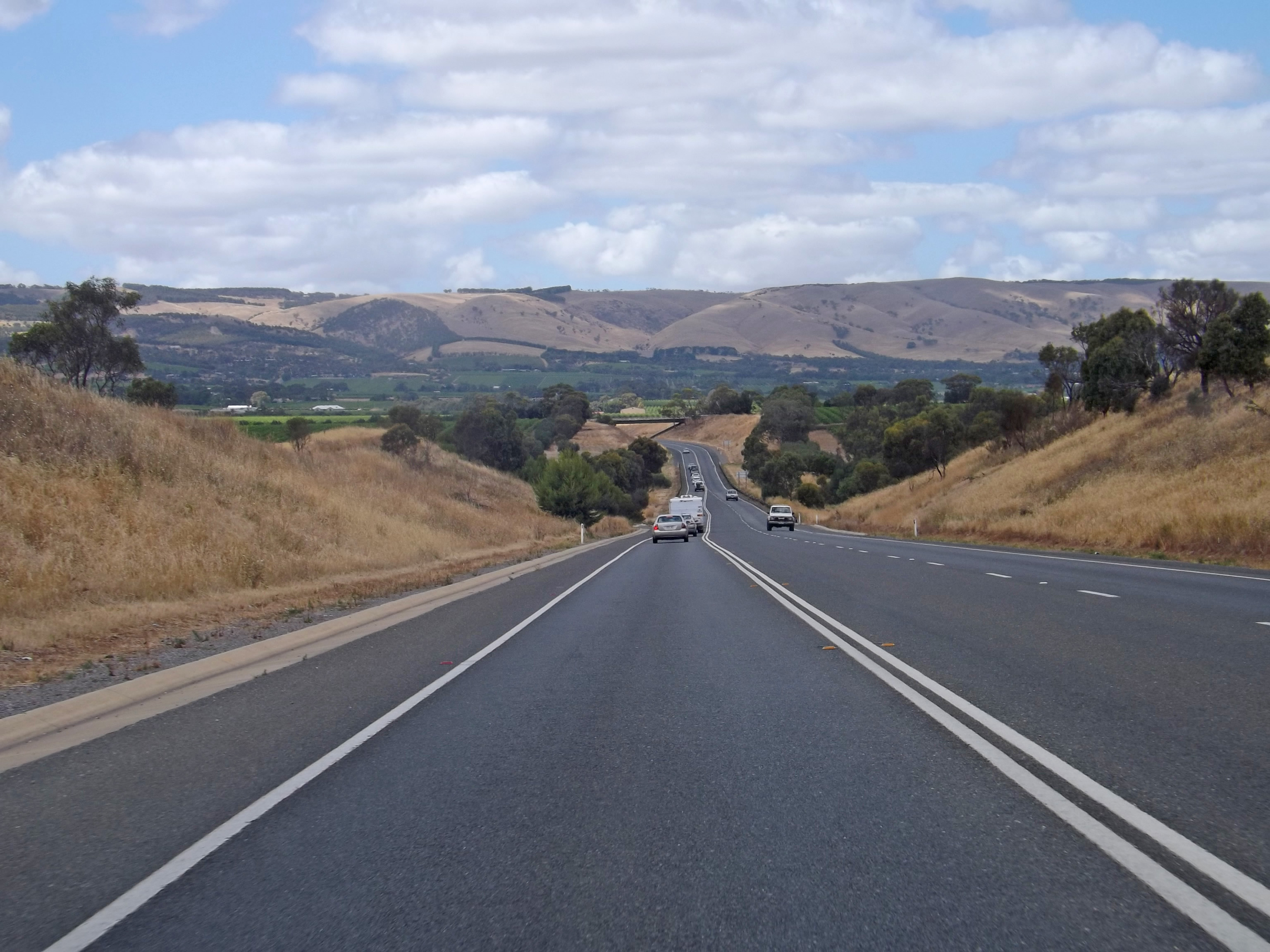 Nearing Willunga