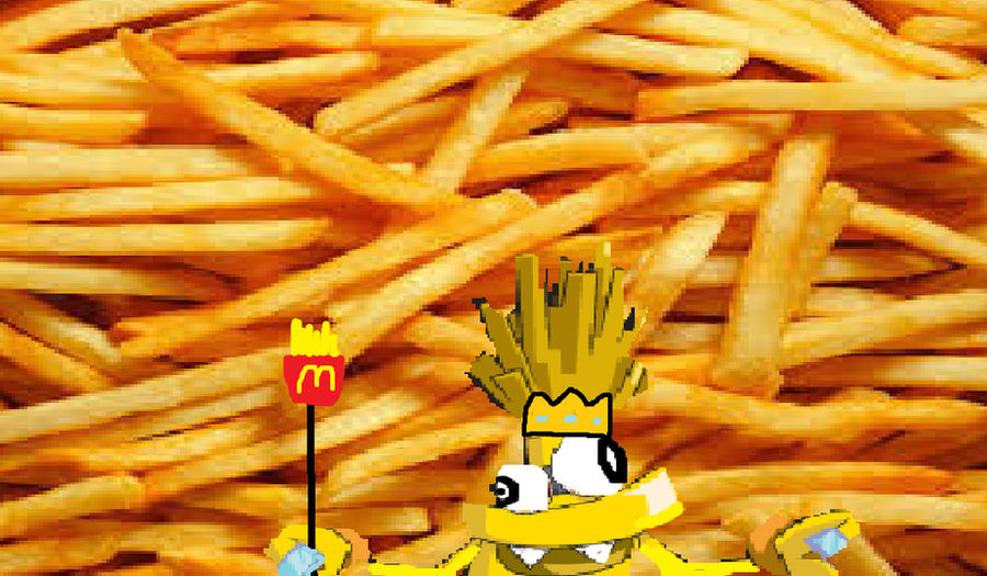 French Fry King Of Rio De Janeiro all hail the French Fry King by MasterofGaburincho on DeviantArt