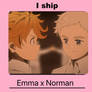 I ship Emma x Norman