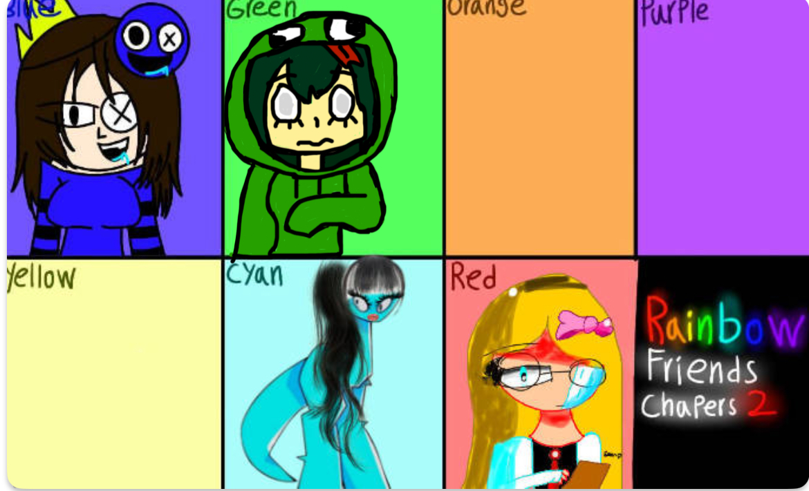 Rainbow friends chapter 2 collab by froppy384 on DeviantArt