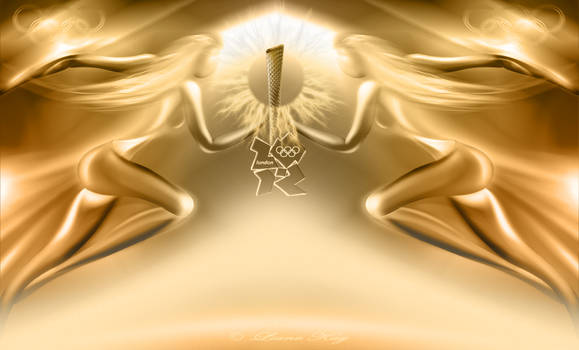 Gold Olympic Wallpaper