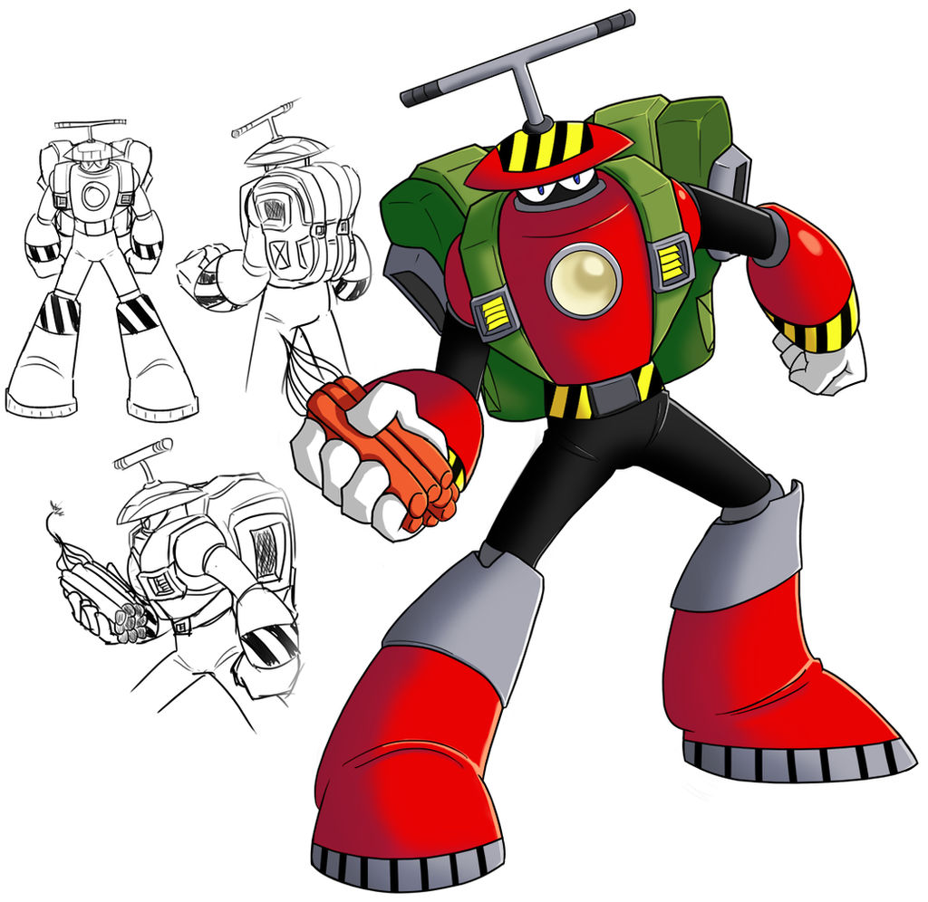 Blast Man Concept by pulmonox