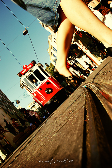 woman and taksim