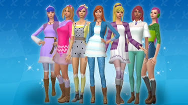 The Sims 4 Winx Club Season 8 CC