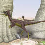 Compsognathus + Sauropod