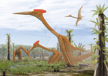 Quetzalcoatlus International by paleopeter