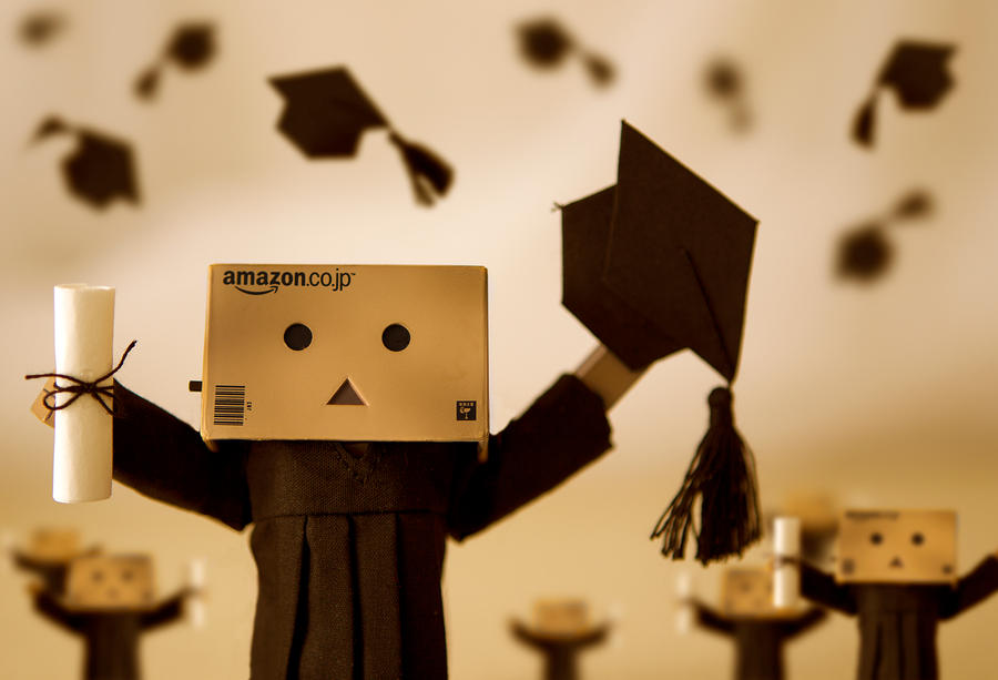 Danbo's Graduation Day by BryPhotography