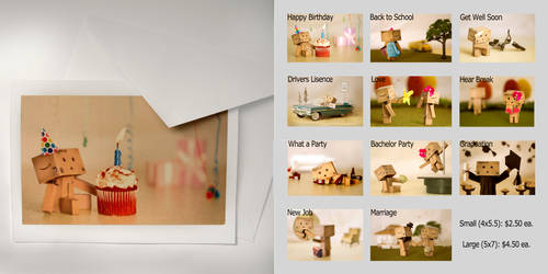 Danbo Greeting Cards-All