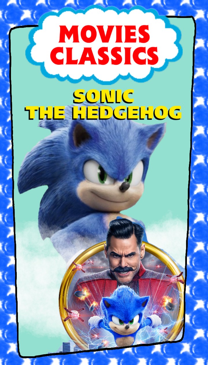 SONIC THE HEDGEHOG 2020 MOVIE DVD