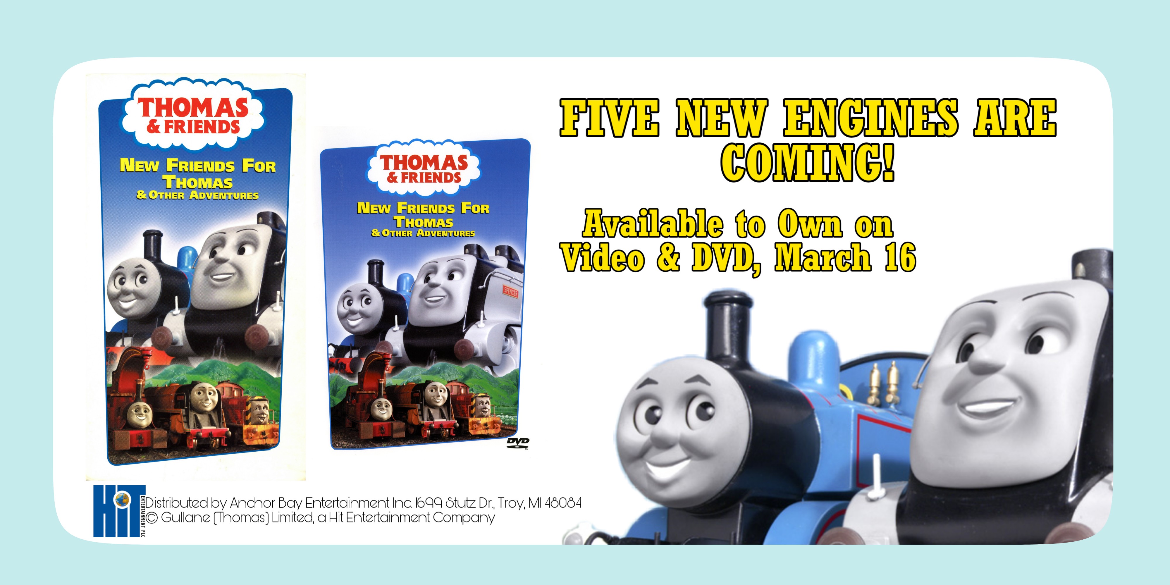 Custom Thomas And Friends Vhs Dvd Ad Poster 2 By Nickthedragon2002 On Deviantart
