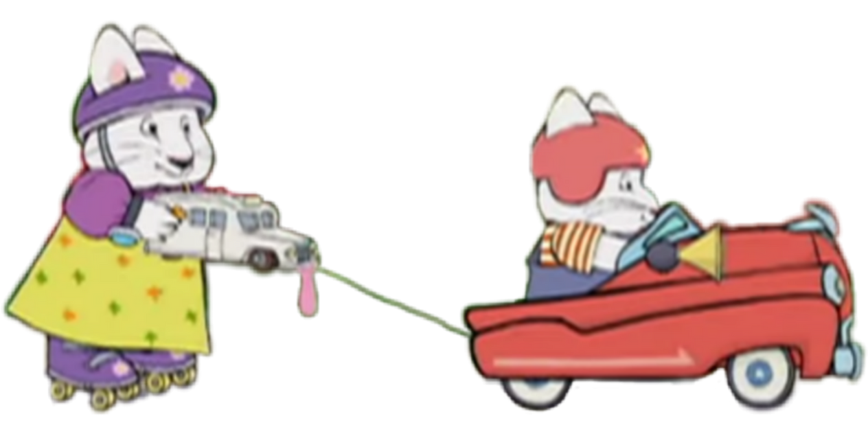 Ruby skates and Max drives PNG by NickTheDragon2002 on DeviantArt