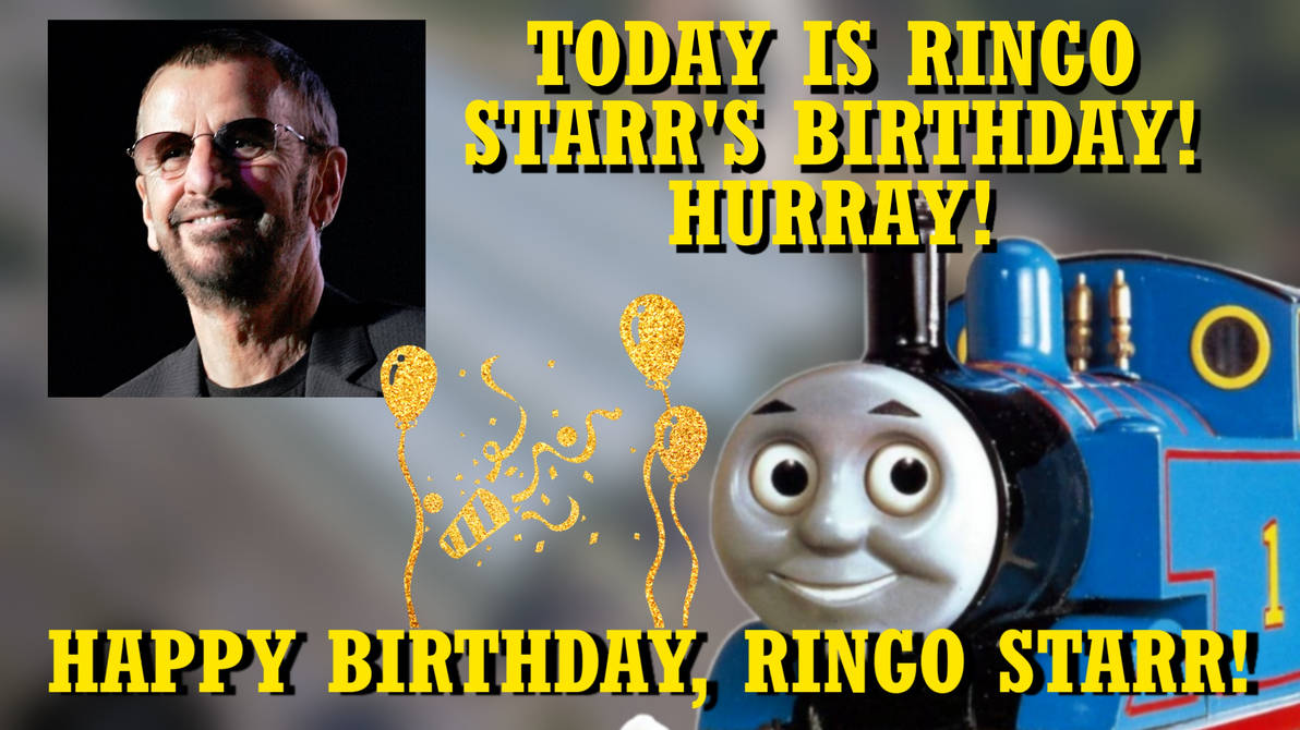 Ringo Starr’s Birthday by NickTheDragon2002 on DeviantArt