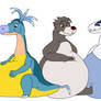 Big Bellied Loofah Baloo and Lugia