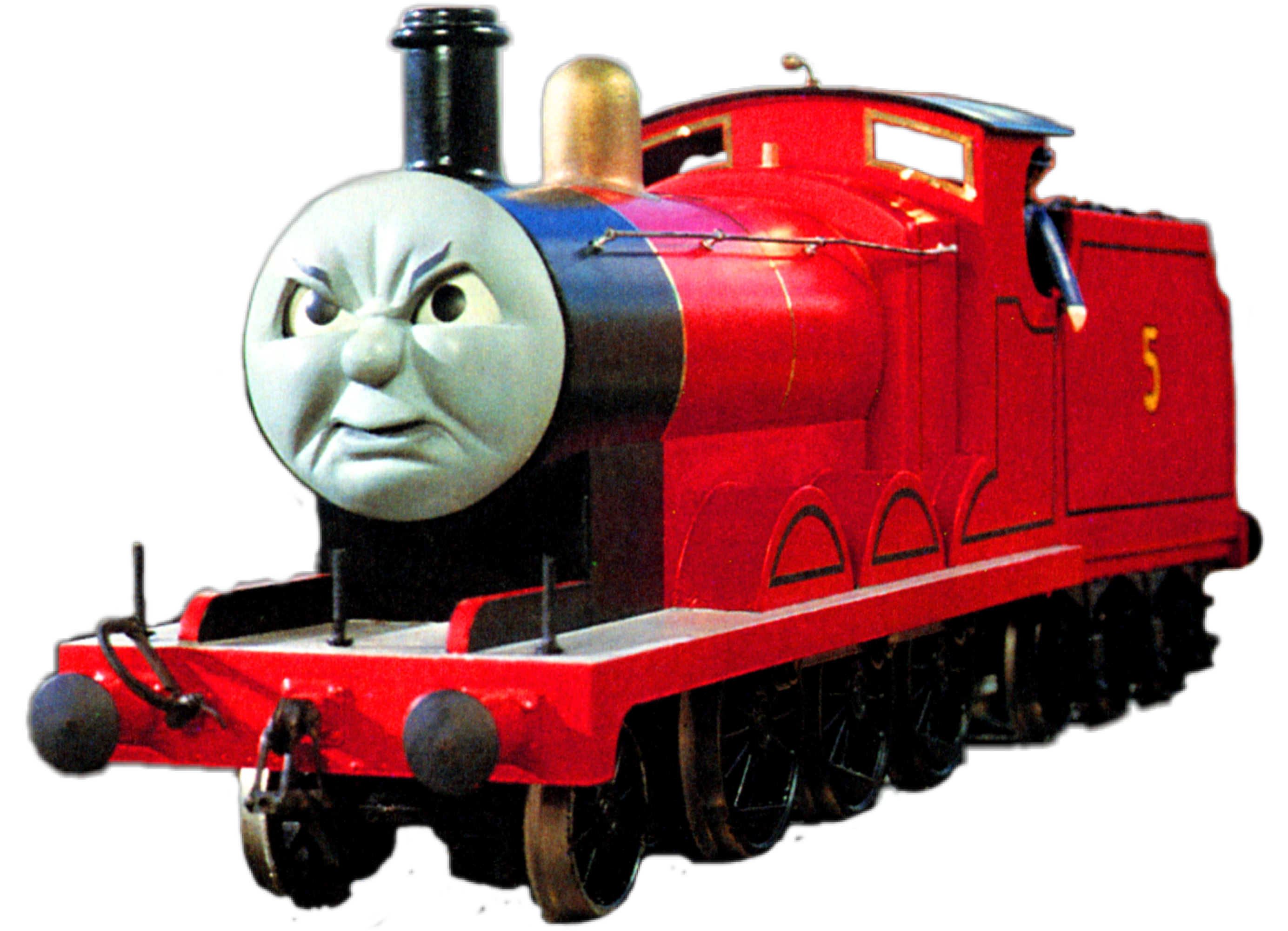 James the red engine (TVS,S1) V2 by Thomasfan95 -- Fur Affinity