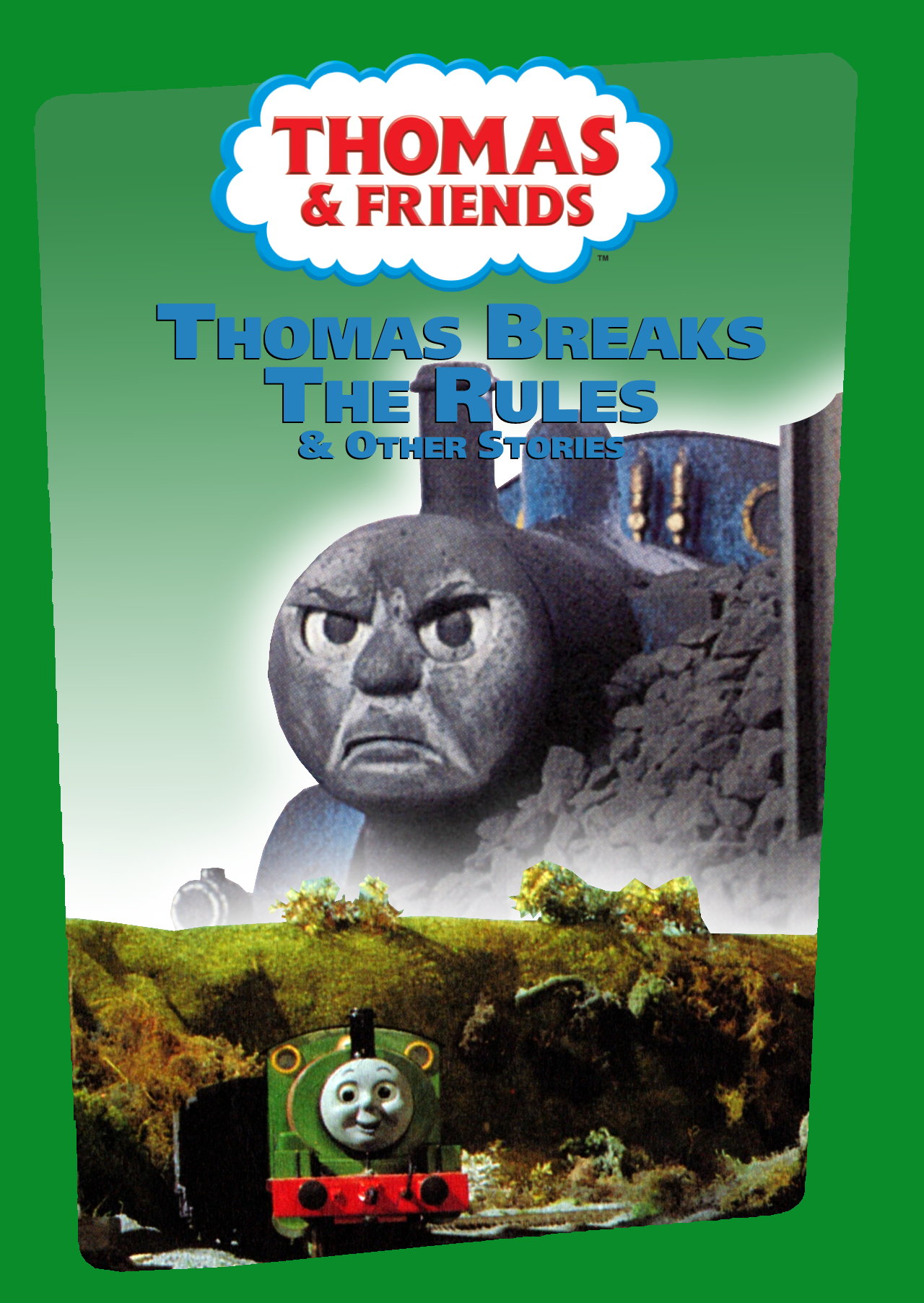 Thomas Breaks The Rules My Custom Dvd Style By Nickthedragon2002 On Deviantart