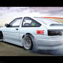 Toyota AE86 Drifting