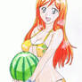 Orihime Inoue at the beach