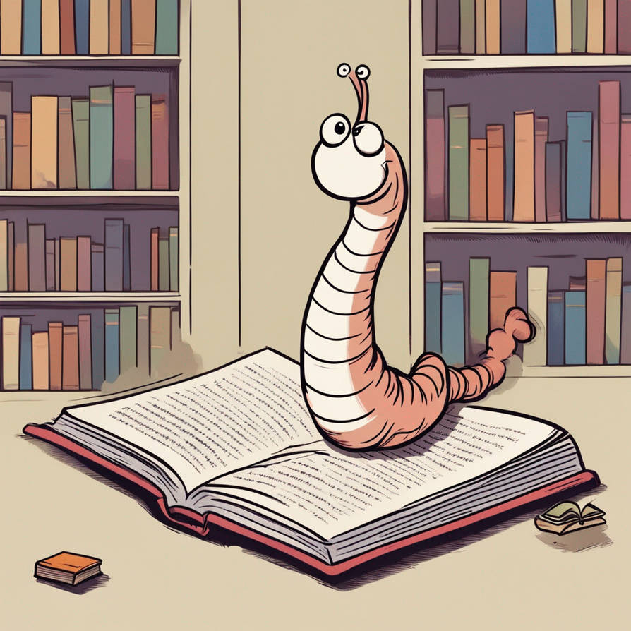 Book Worm Rapper Book Worm #1 by RoMarAnt on DeviantArt