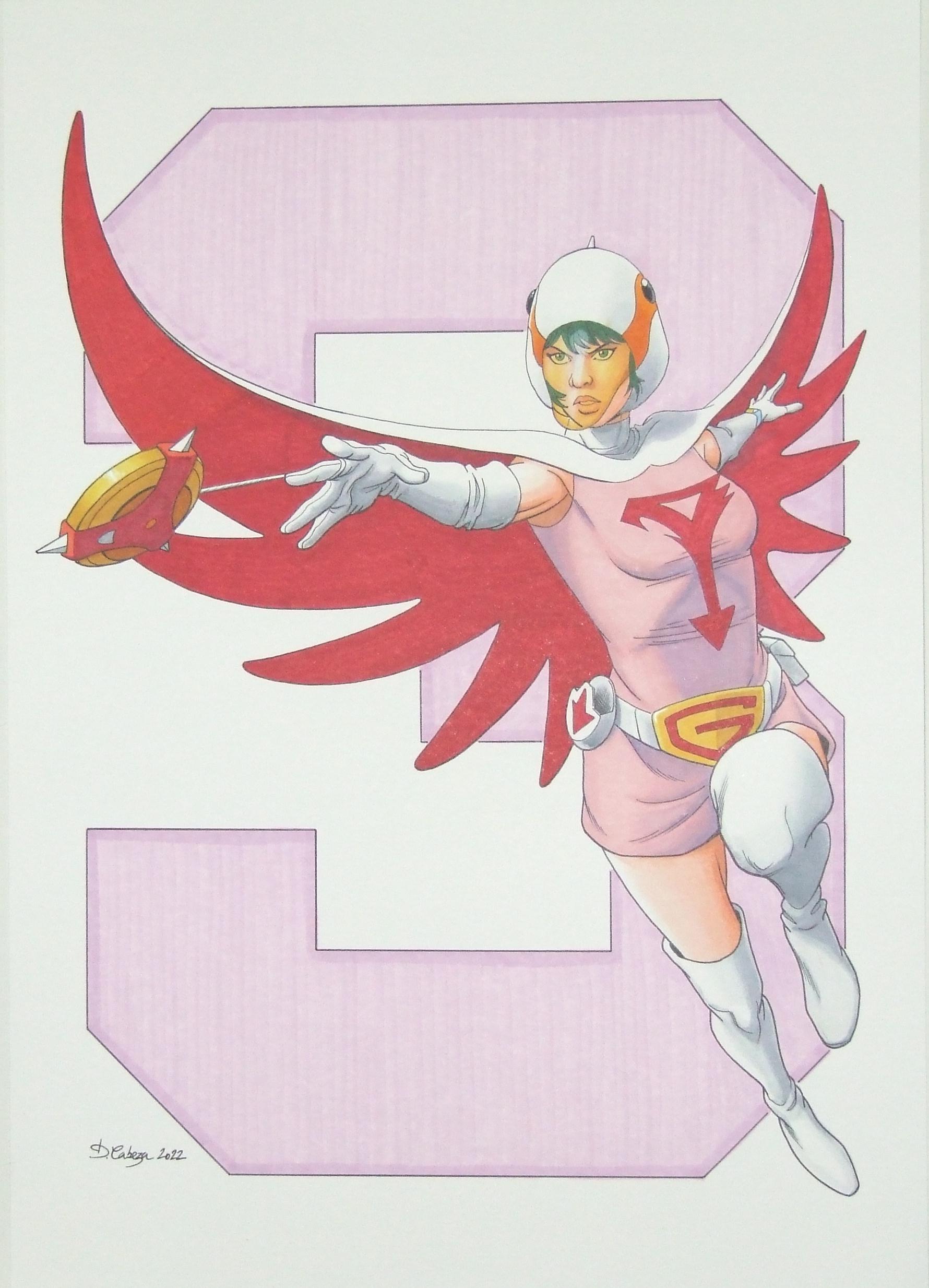 Gatchaman Deviantart Gatchaman Princess by Almayer by Deltara on DeviantArt