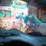 Wake up in the Miku dormitory