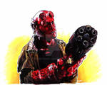 hellboy by EatToast