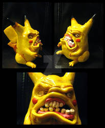 angry pikachu