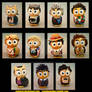 Doctor Whoooos set