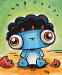 Stompadon Hatchling by EatToast