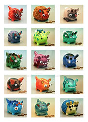 Monster Money Banks Series 2