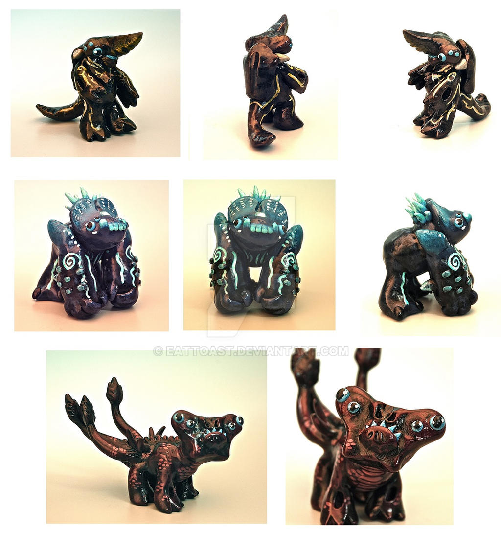 Cutie Kaiju toys!