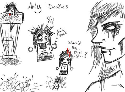 Andy Six Doodle