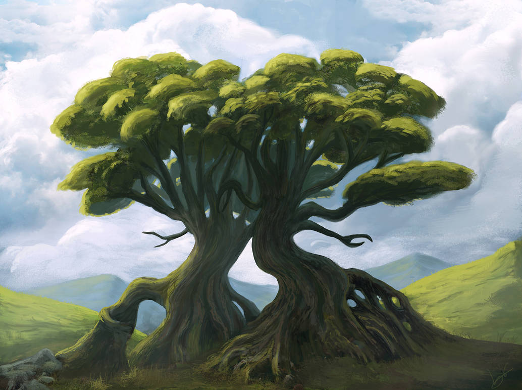 Magic Tree Folklore magical tree by Ayaneth on DeviantArt