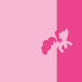 Pinkie Pie Split Minimal Wallpaper