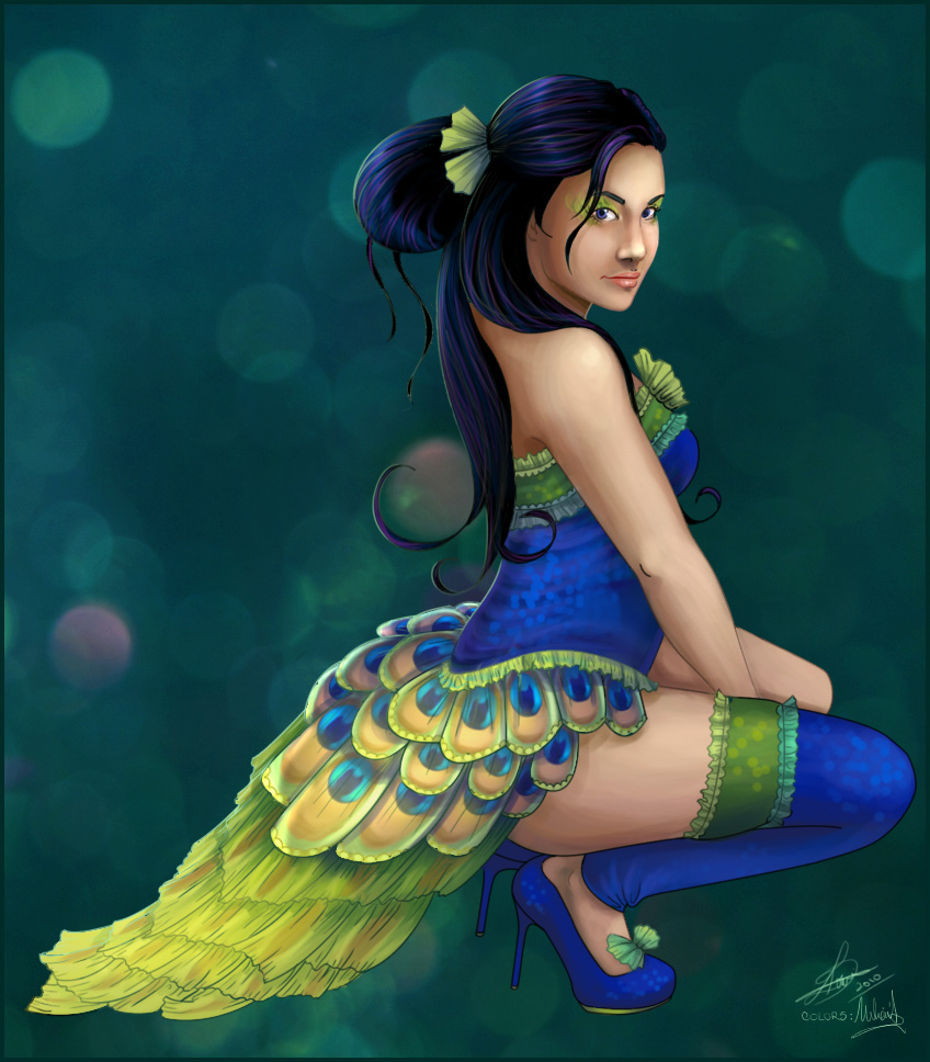 Peacock Showgirl
