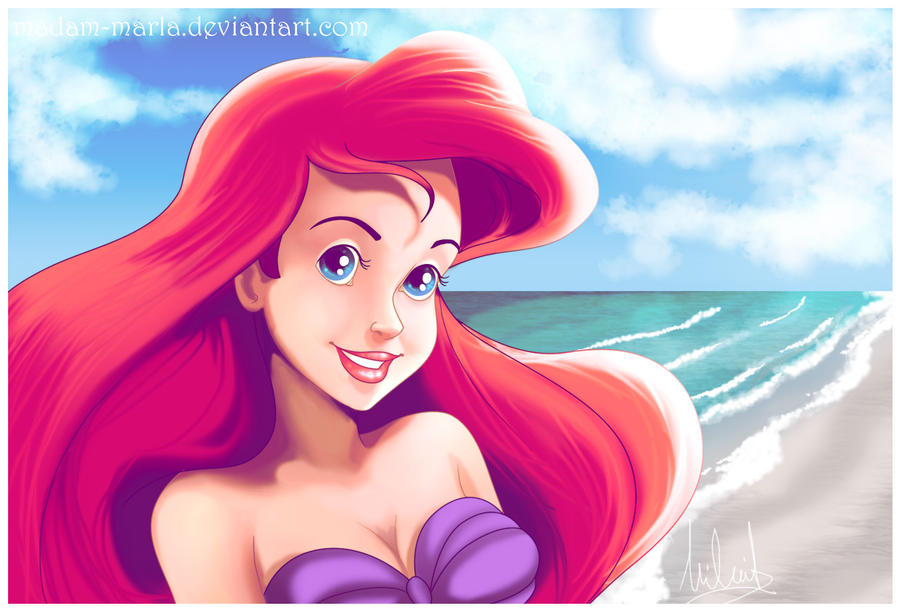 Ariel Postcard