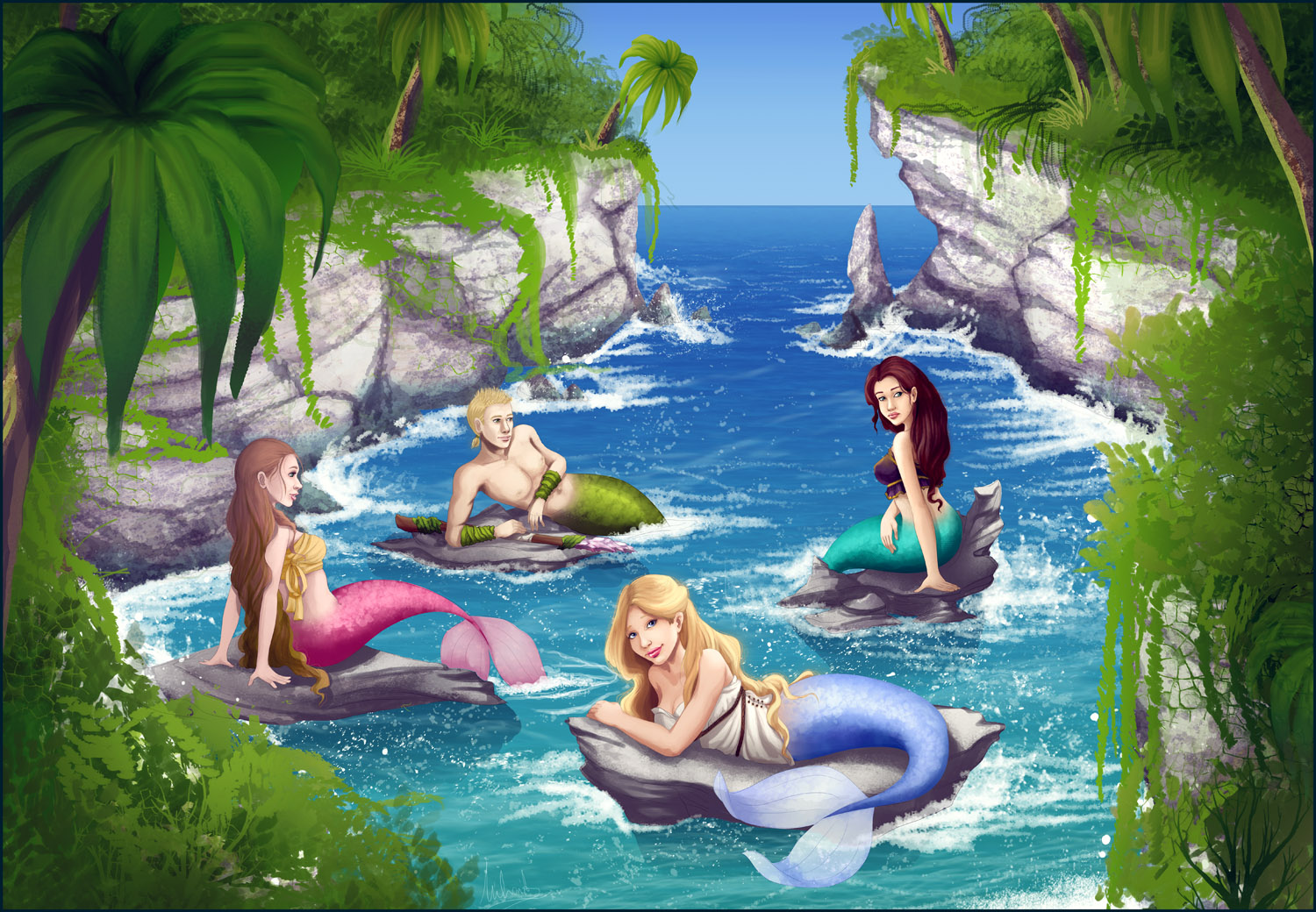 Mermaids of Nemaris Island