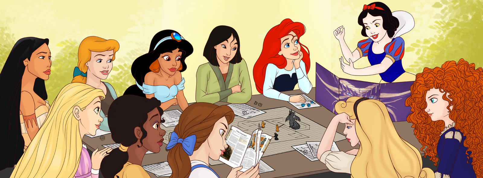 Princesses Playing DnD