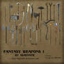 Fantasy Weapons 1 by Asaenath