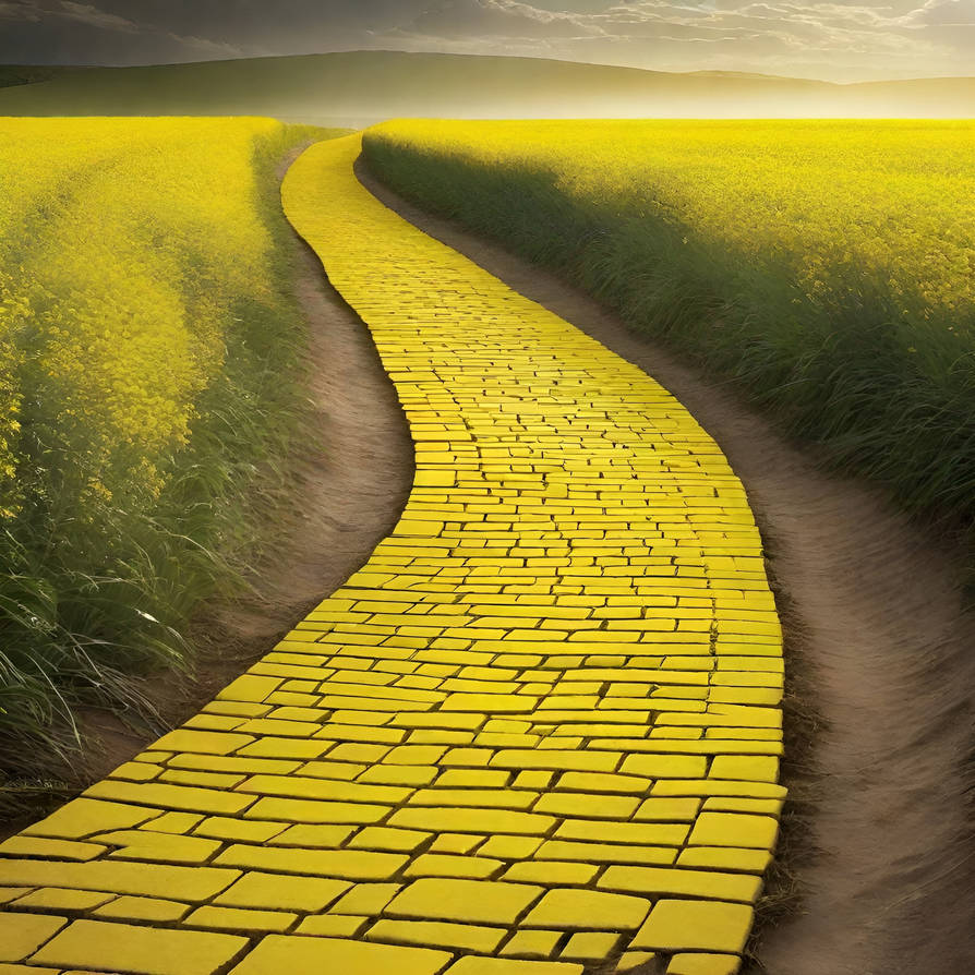 Yellow Brick Road by BannaPlane on DeviantArt