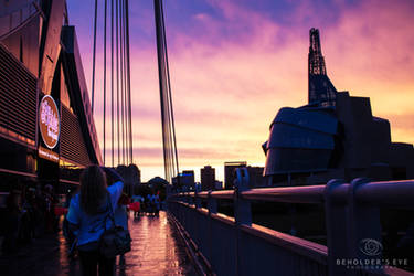 Dusk on The Bridge