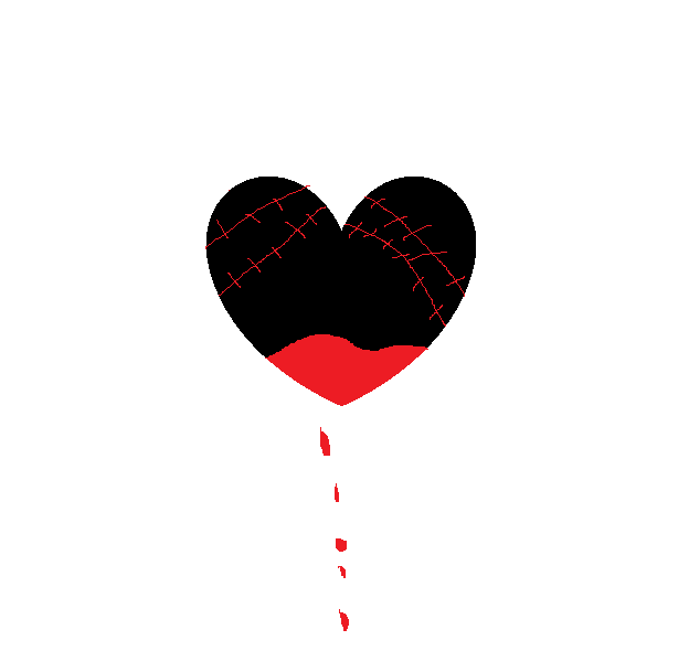 Heart Ripped Inhalf Ripped heart by bleedingblackheart50 on DeviantArt