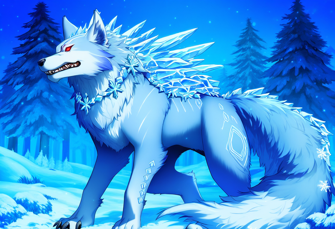 Ice Wolf by TheLupusBoreas on DeviantArt