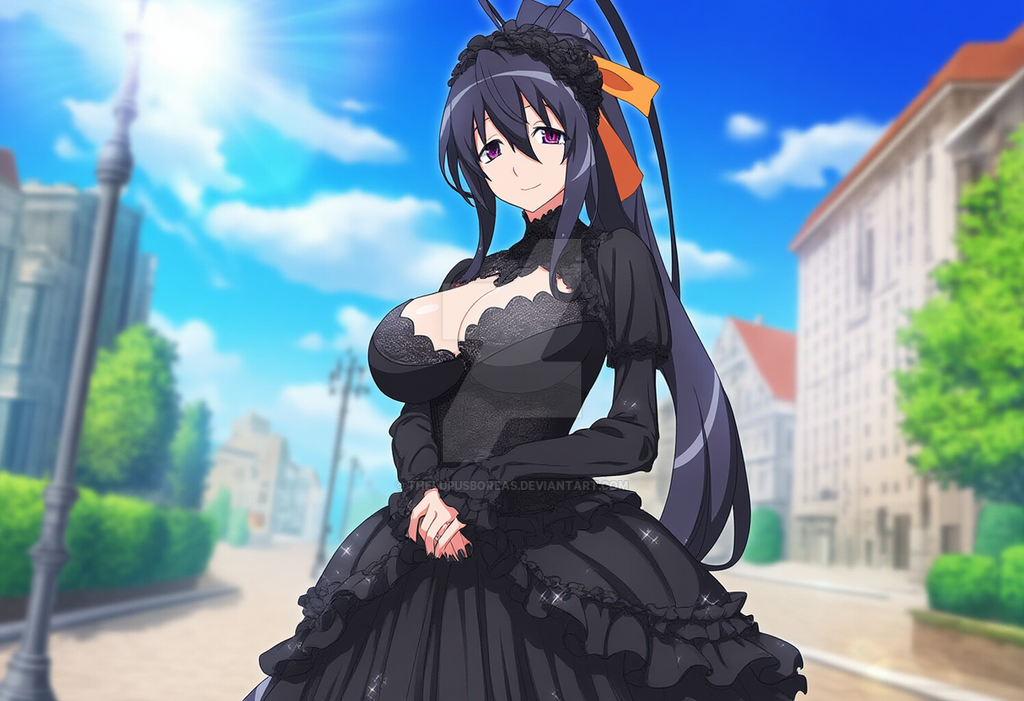 Deviantart Akeno Akeno Himejima by TheLupusBoreas on DeviantArt