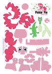 Pinkie Pie Papercraft