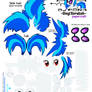 vinyl Scratch DJPON3papercraft