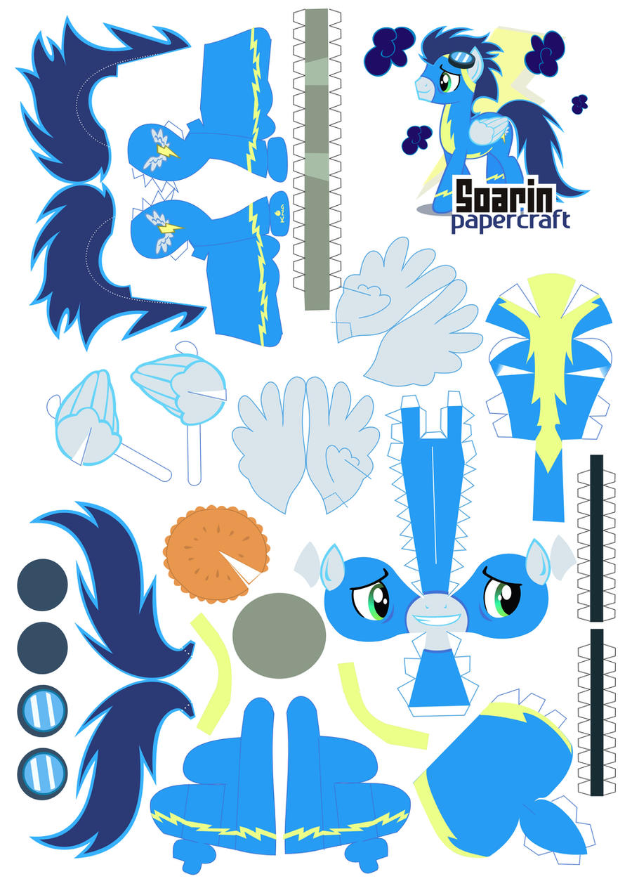 Soarin papercraft