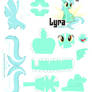 Lyra Papercraft Pattern Normal