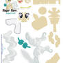 mayor mare Papercraft pattern